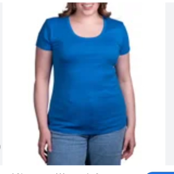 Kirkland Signature Women's Cotton Pima Tee - Picture 1 of 2